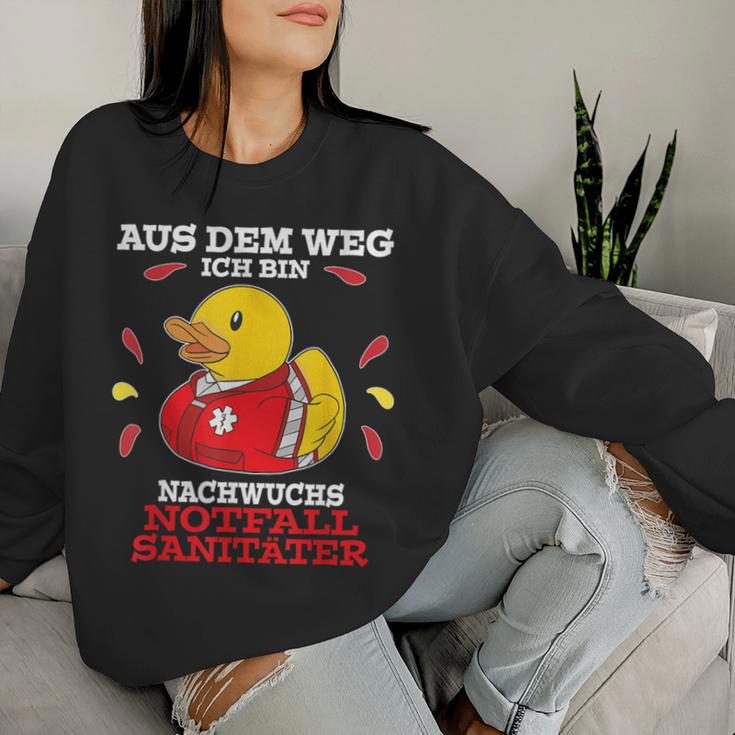 Aus Dem Weg Ich Bin Notfallsanitäter Sweatshirt Frauen Geschenke für Sie