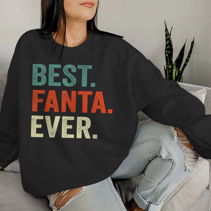 Best Fanta Ever Name For And Women Sweatshirt Frauen Geschenke für Sie