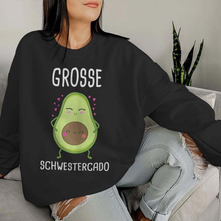 Big Sister Cado Avocado Sister Sweatshirt Frauen Geschenke für Sie