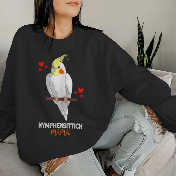 Cockatiel Mum Parrot Bird Cockatiel S Sweatshirt Frauen Geschenke für Sie