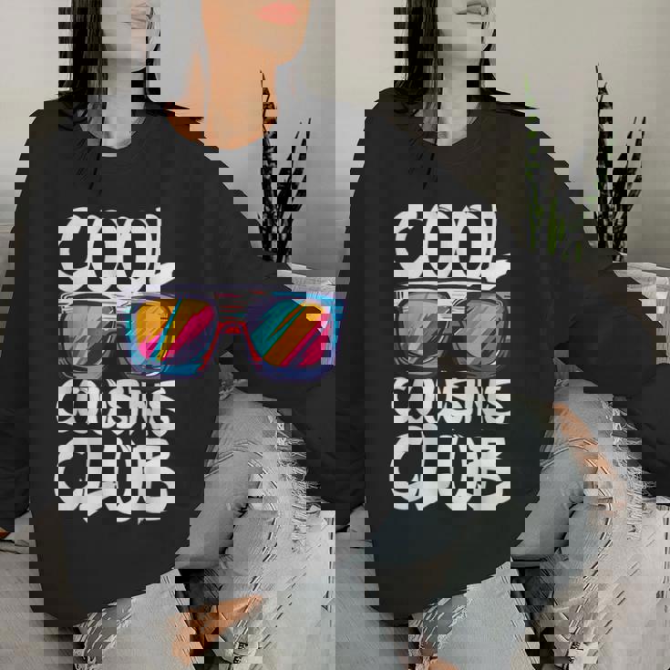 Cool Cousins Club Boy Girl Cousin Crew Matching Women Sweatshirt Gifts for Her