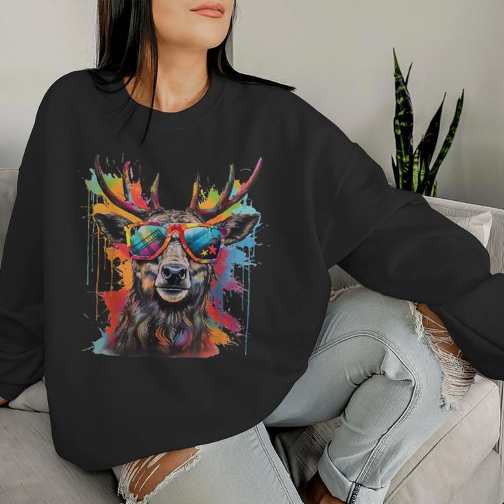 Deer Costume Outfit For And Oktoberfest Oktoberfest Sweatshirt Frauen Geschenke für Sie