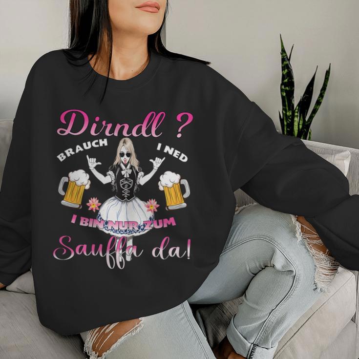 Dirndl Brauch I Ned Compatible Oktoberfest Women's Lausmadl Sweatshirt Frauen Geschenke für Sie