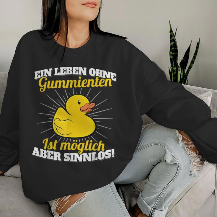 Ein Leben Ohne Rubber Ducks Sinnlos Rubber Duck Sweatshirt Frauen Geschenke für Sie