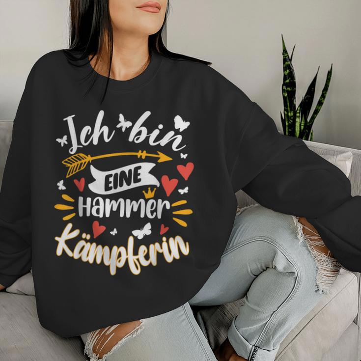 Eine Hammer Kämpferin Für Frauen Kämpferin Geschenk Sweatshirt Frauen Geschenke für Sie