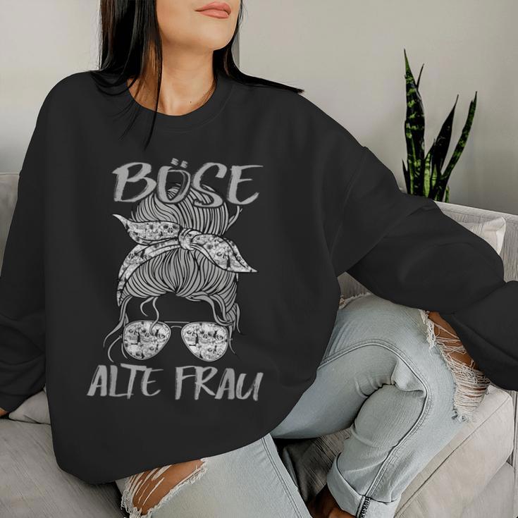 Evil Old Women's Sweatshirt Frauen Geschenke für Sie