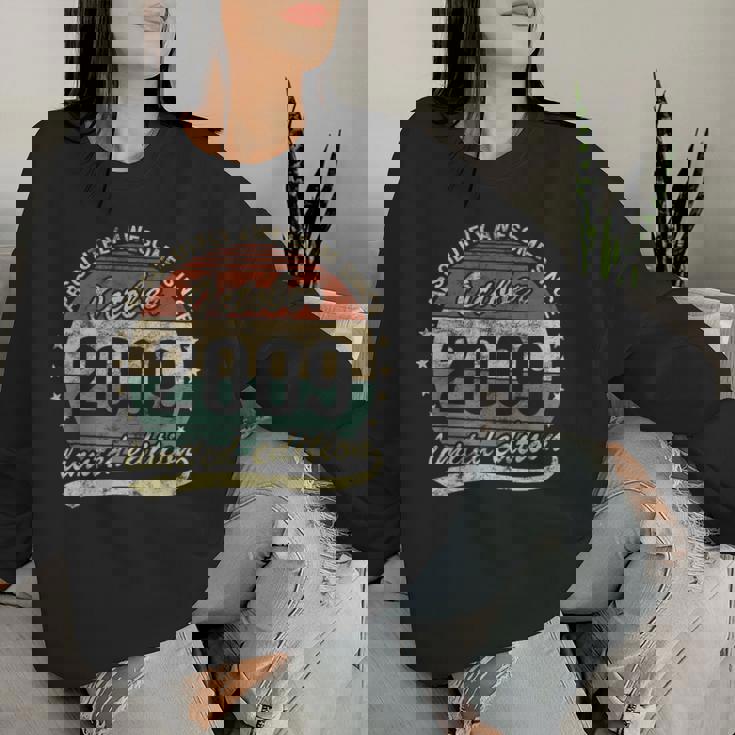Fantastico Dal Ottobre 2009 Ragazzo O Ragazza Compleanno Women Sweatshirt Regalos para ella