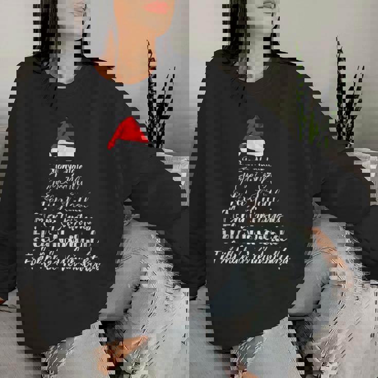 Feliz Navidad Feliz Navidad Feliz Natal Idiomas Sudadera Mujer Regalos para ella