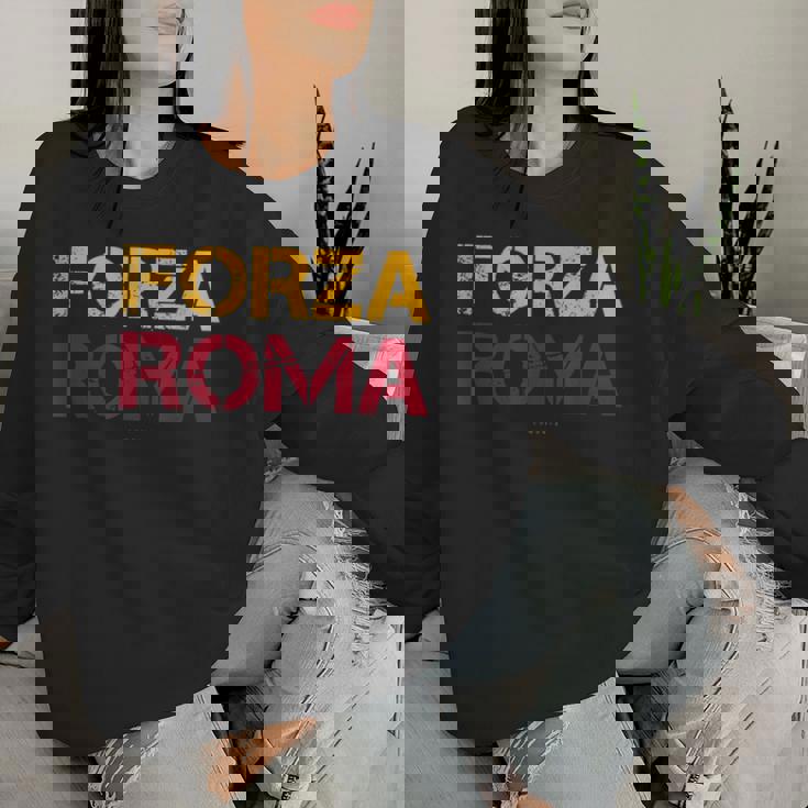 Forza Roma Regalo Women Sweatshirt Regalos para ella