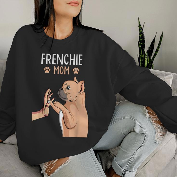 French Bulldog Mama Frenchie Mom Dogs Female Sweatshirt Frauen Geschenke für Sie