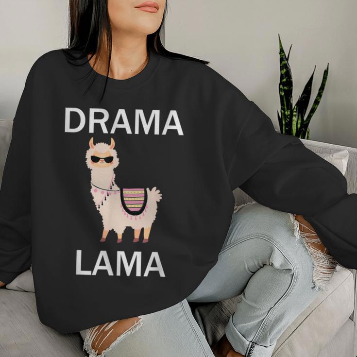 Drama Llama S Sweatshirt Frauen Geschenke für Sie