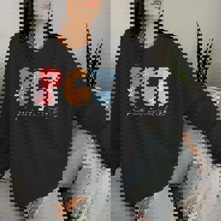 Patient Care Tech Groovy Pct Patient Care Technician Women Sweatshirt Gifts for Her