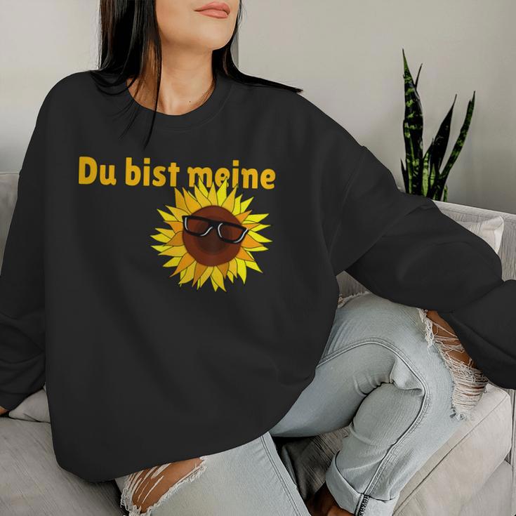 Sayings Du Bist Meine Sonnennebume Women's Sweatshirt Frauen Geschenke für Sie