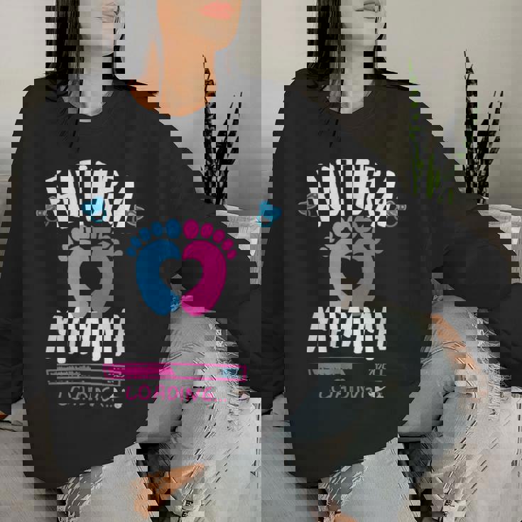 Futura Mamma 2025 Madri Incinte Gravidanza Previsioni 2025 Women Sweatshirt Regalos para ella