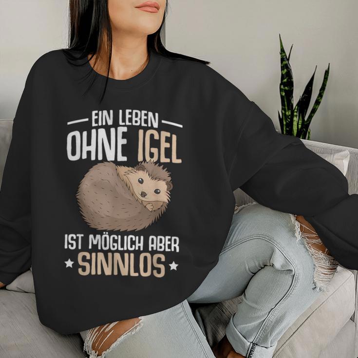 Hedgehog Lovers Children's Women's Sweatshirt Frauen Geschenke für Sie