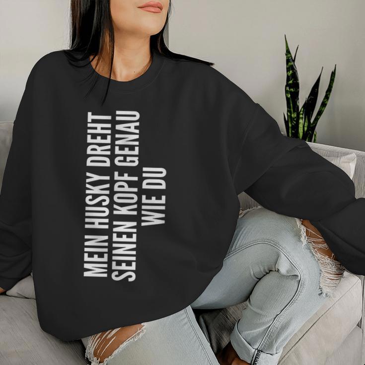 Husky Dog Owner Mummy Master Idea Sweatshirt Frauen Geschenke für Sie