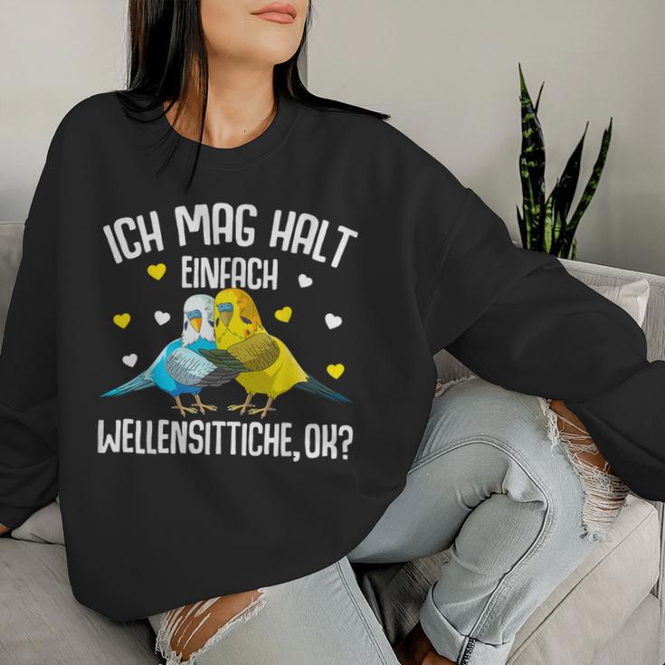 Ich Mag Halt Budgies Welli Budgies Girls' Sweatshirt Frauen Geschenke für Sie