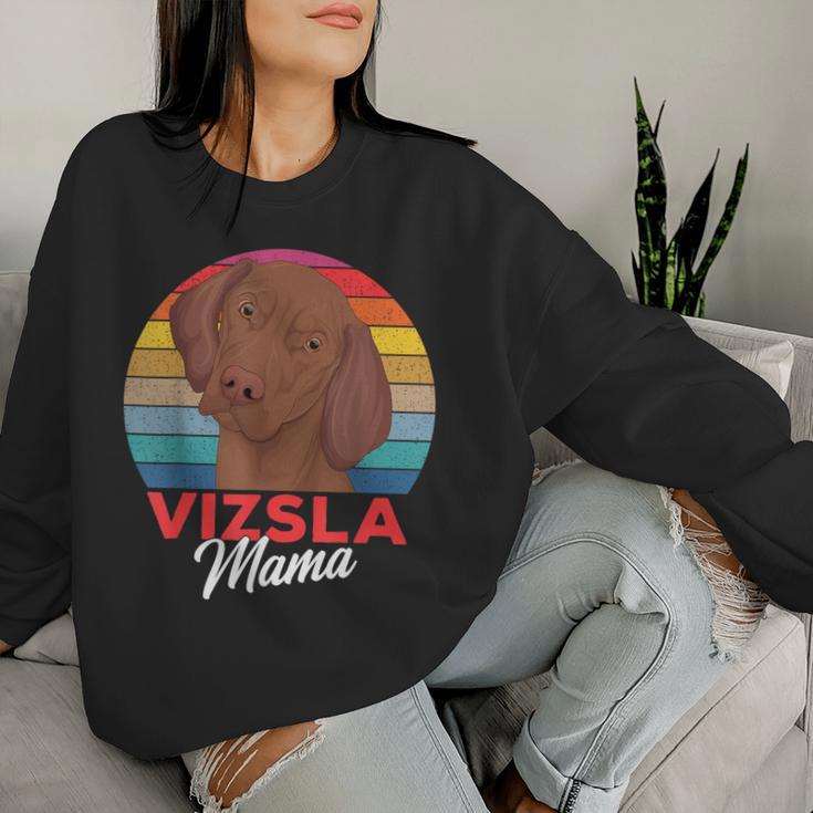 Magyarizsla Dog Mama Women's Sweatshirt Frauen Geschenke für Sie