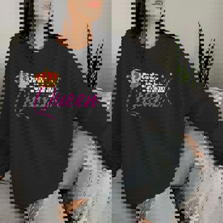 Nordic Walking Queen Women Sweatshirt Regalos para ella