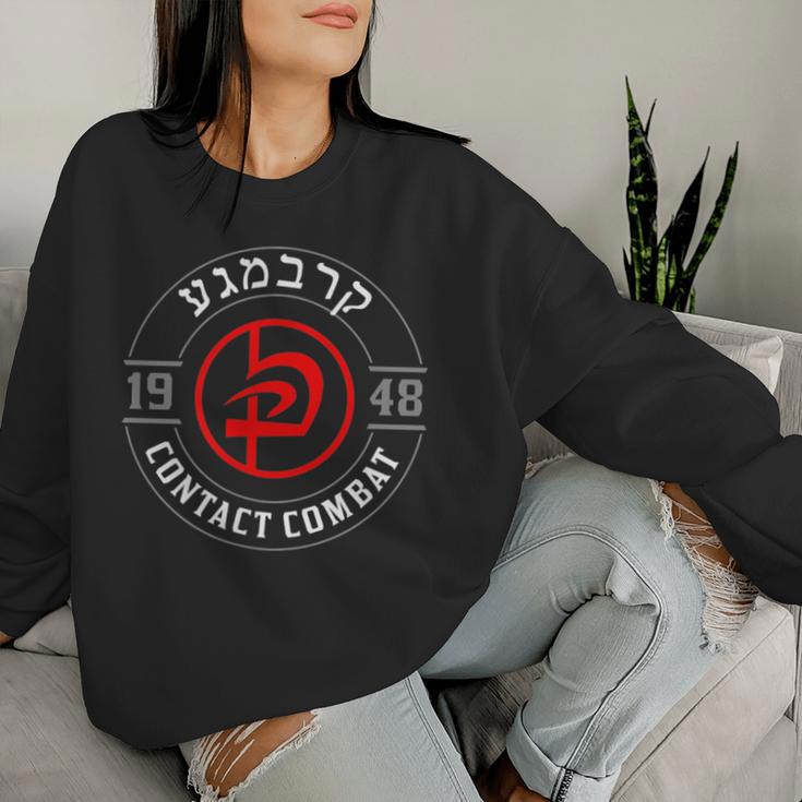 Old School Krav Maga Hebrew Symbol Logo For And Women Sweatshirt Frauen Geschenke für Sie