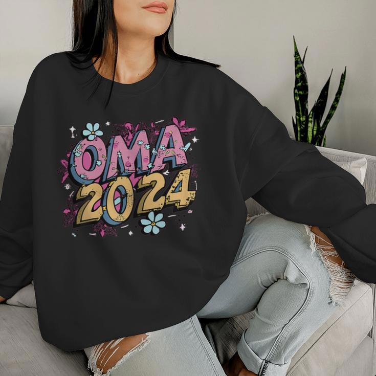 Oma Werden Werdende Oma Announcement Sweatshirt Frauen Geschenke für Sie