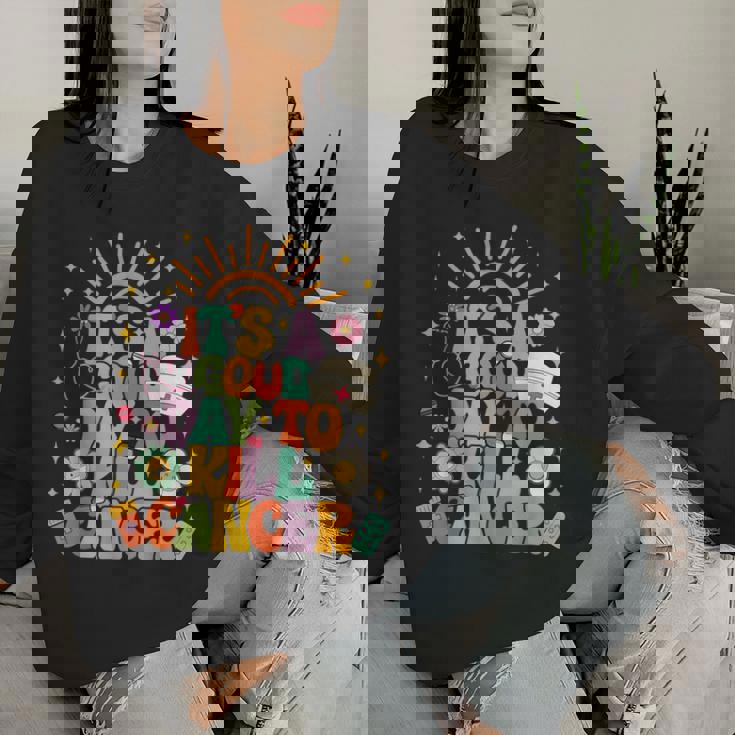 Oncology Nurse It's A Good Day To Kill Cancer Oncologist Rn Women Sweatshirt Gifts for Her Oncology Nurse It's A Good Day To Kill Cancer Oncologist Rn Women Sweatshirt Gifts for Her