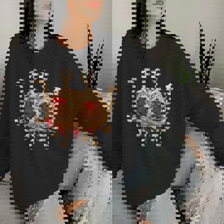 Pastafarianesimo Mostroolante Degli Spaghetti Donne Uomini Women Sweatshirt Regalos para ella