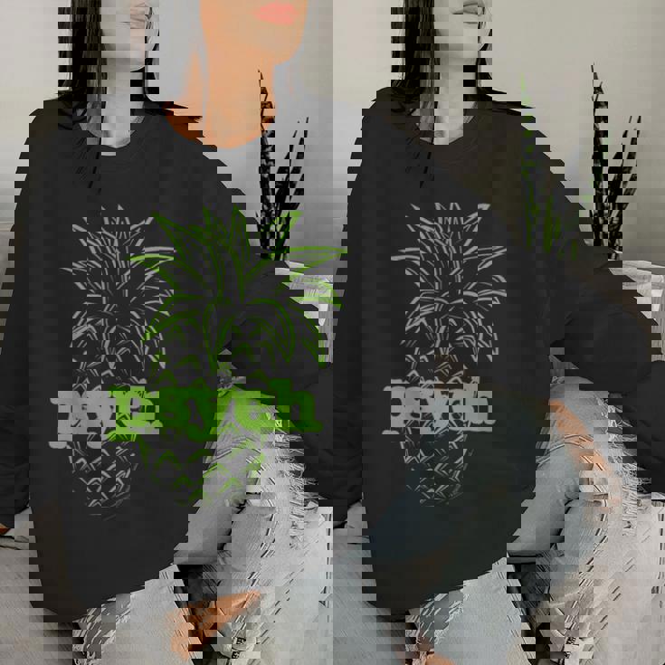 Psych Ananas Impressionante Ufficiale Women Sweatshirt Regalos para ella