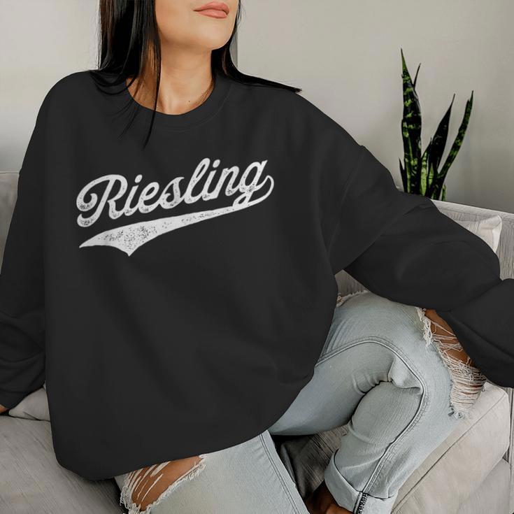 Riesling Wine Festival Winzer Wine Sweatshirt Frauen Geschenke für Sie