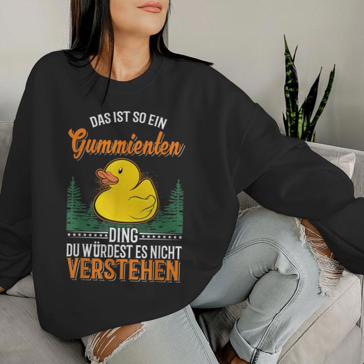 Rubber Duck Ding Rubber Duck Sweatshirt Frauen Geschenke für Sie