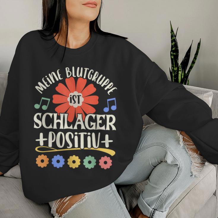 Schlagerparty Outfit Schlager Fan Schlager S Sweatshirt Frauen Geschenke für Sie