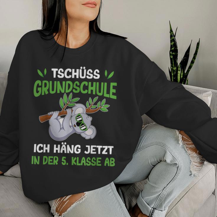 Schulkind Koala Tschüss Grundschule Häng In Der 5Th Grade Sweatshirt Frauen Geschenke für Sie