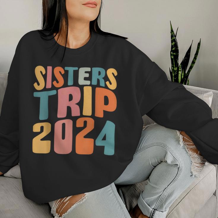 Schwestern Reise 2024 Sweatshirt Frauen Geschenke für Sie