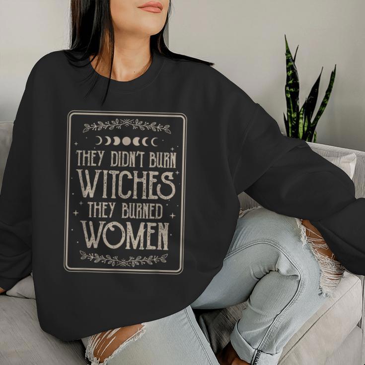 Sie Haben Keine Hexenerbrannt Sieerbrannten Women's Sweatshirt Frauen Geschenke für Sie