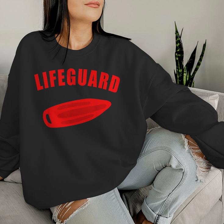 Swimming Lifeguard Women's Swimming Fun Sweatshirt Frauen Geschenke für Sie