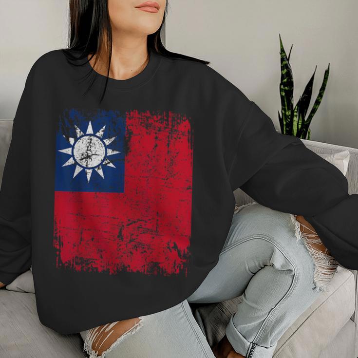 Taiwan Flag For And Women Sweatshirt Frauen Geschenke für Sie