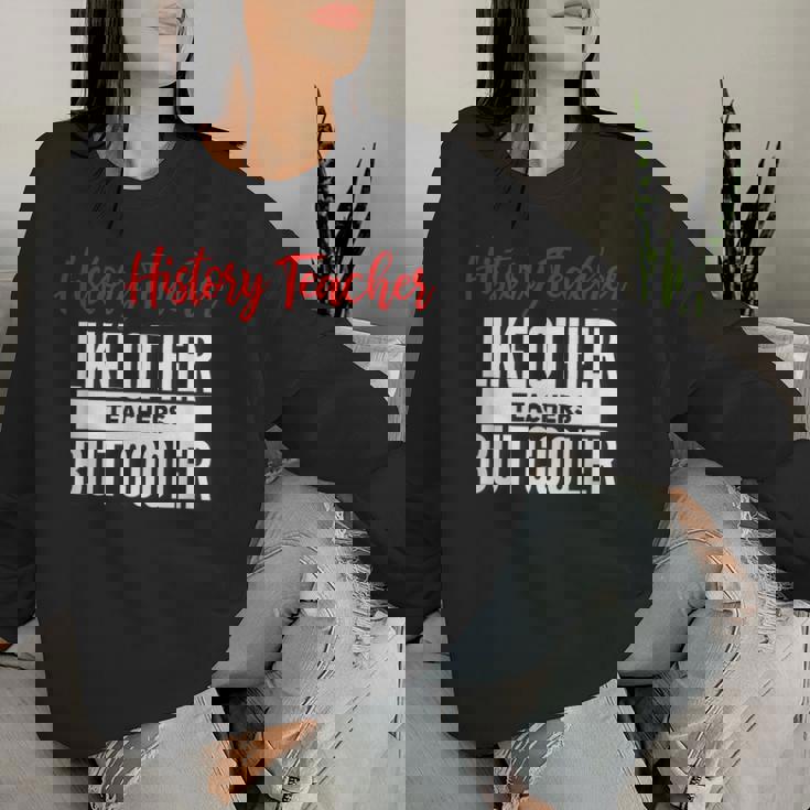 History Teacher History Teacher Es Hombres Sudadera Mujer Regalos para ella