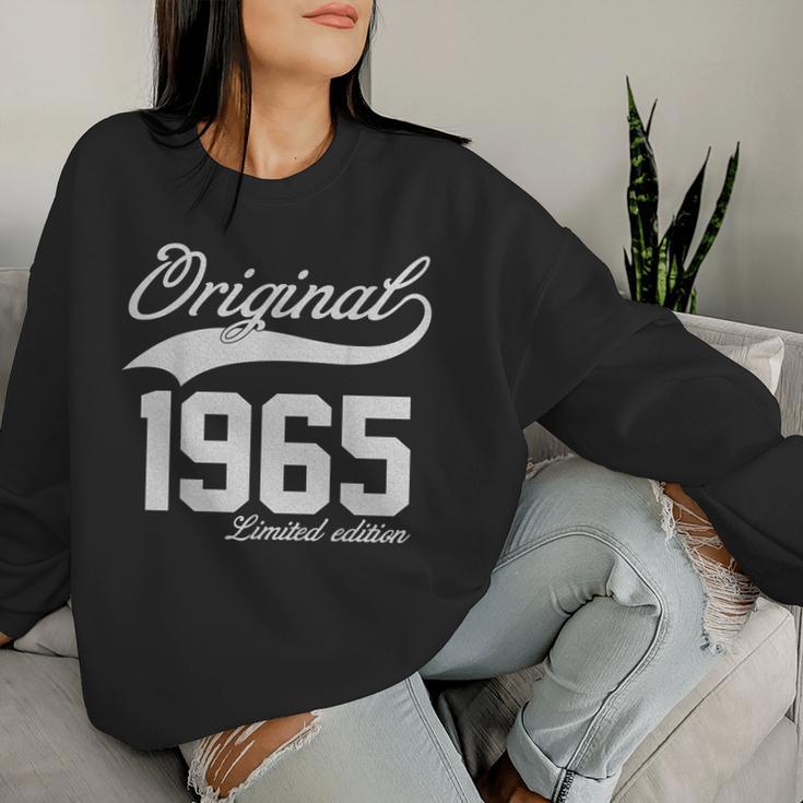 Vintage 1965 Original Parts For And Was Born 1965 Sweatshirt Frauen Geschenke für Sie