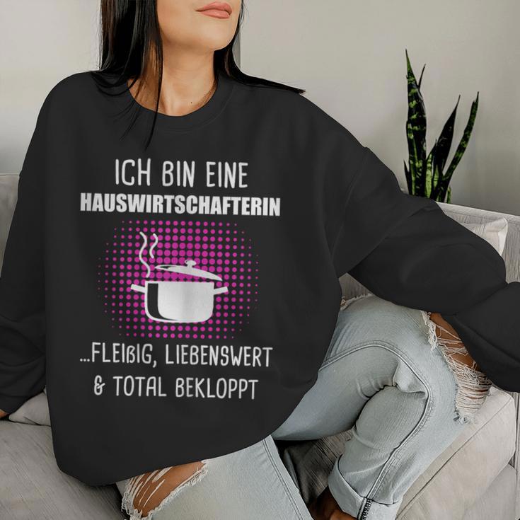 Women's Housewife Housekeeper Sweatshirt Frauen Geschenke für Sie