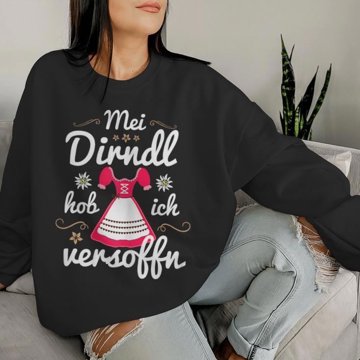 Women's Mei Dirndl Hob Iersoffn Sayings Oktoberfest Women's Sweatshirt Frauen Geschenke für Sie