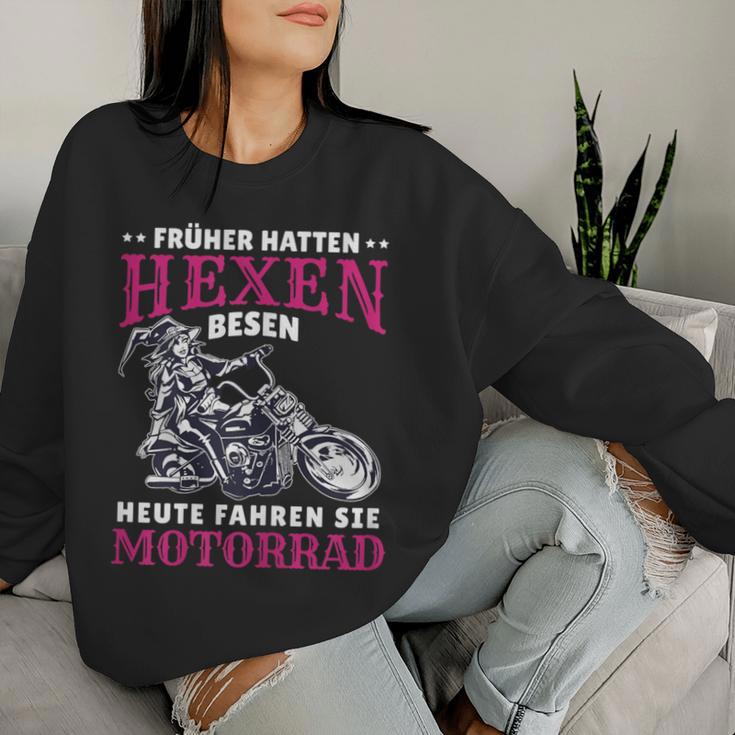 Women's Motorcycle Saying Biker Heute Fahren Sie Motorcycle Sweatshirt Frauen Geschenke für Sie