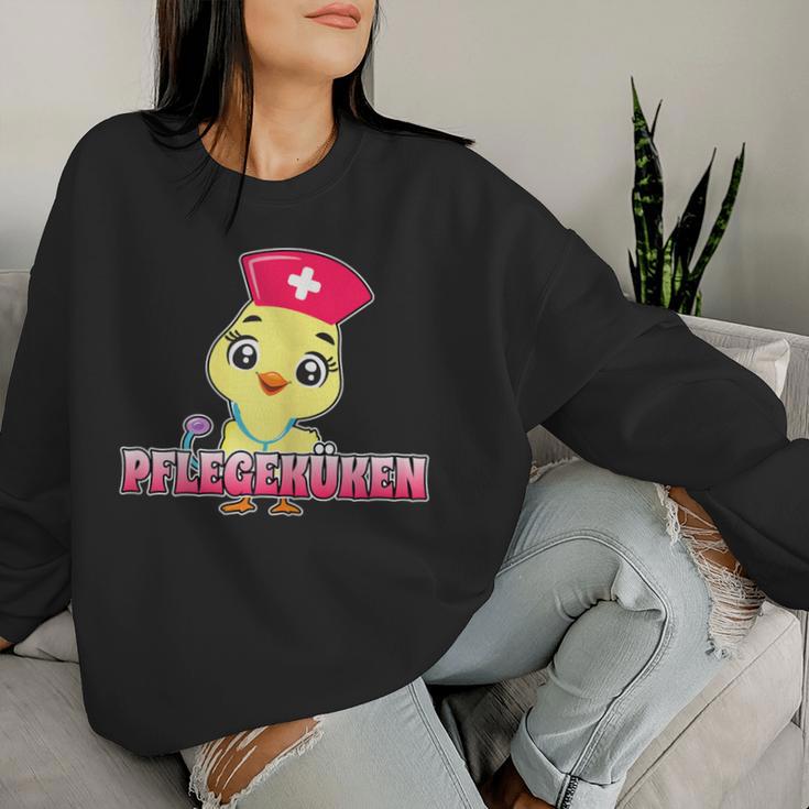 Women's Nursing Chick Altenpflegerin Azubi Sweatshirt Frauen Geschenke für Sie