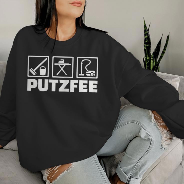 Women's Putzfee Sweatshirt Frauen Geschenke für Sie