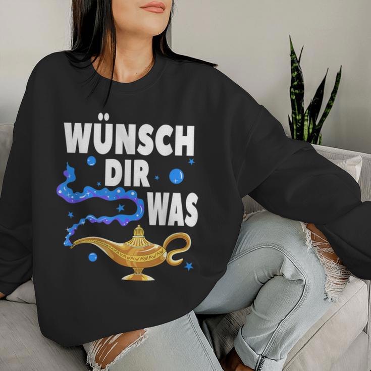 Wünsch Dir Was Für Frauen Herren Und Kinder Sweatshirt Frauen Geschenke für Sie