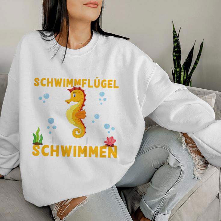 Children's Seahorse Bestanden Early Swimmer Badge 80 Sweatshirt Frauen Geschenke für Sie