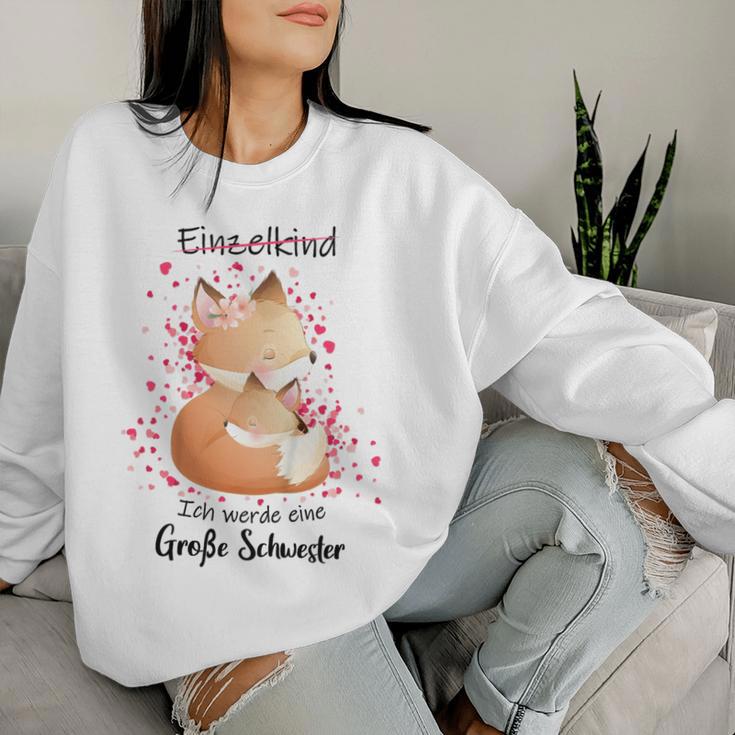 Children's Single Child I Will Big Sister 2025 Girls' Sweatshirt Frauen Geschenke für Sie