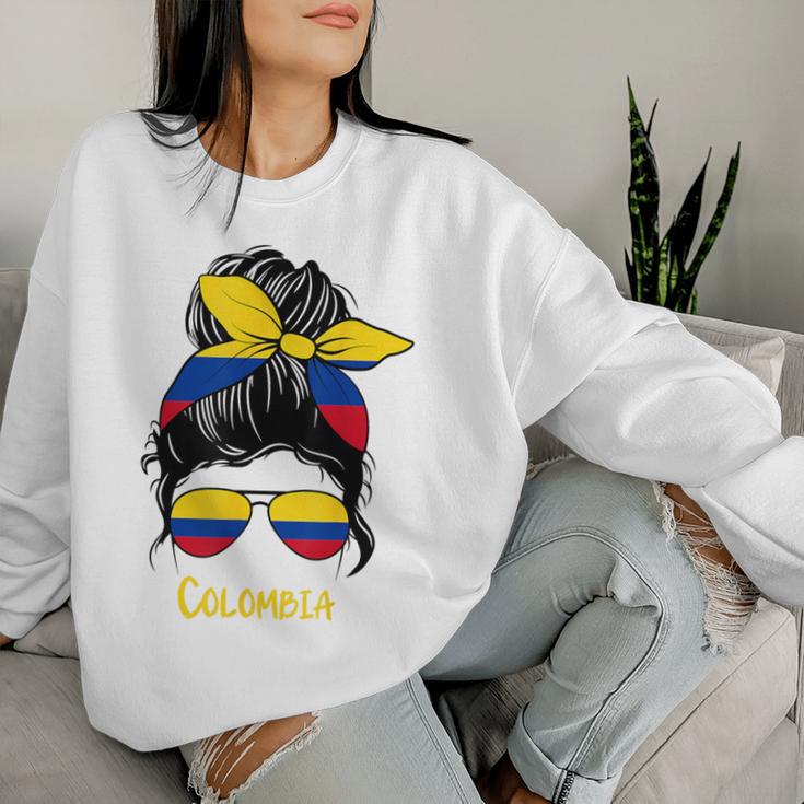 Colombiana Kolumbian Girl Colombia Sweatshirt Frauen Geschenke für Sie