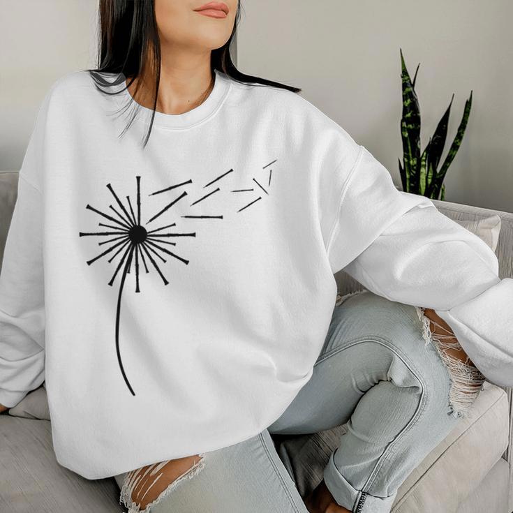 Dandelion Oboe For Oboist Oboe Sweatshirt Frauen Geschenke für Sie