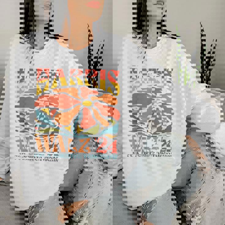 Harris Waltz For A Brighter Tomorrow Harris Waltz Women Sweatshirt Gifts for Her