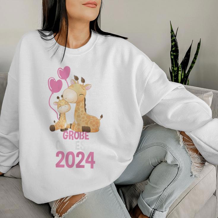 Ich Werde Eine Große Schwester 2024 Cute Sweatshirt Frauen Geschenke für Sie